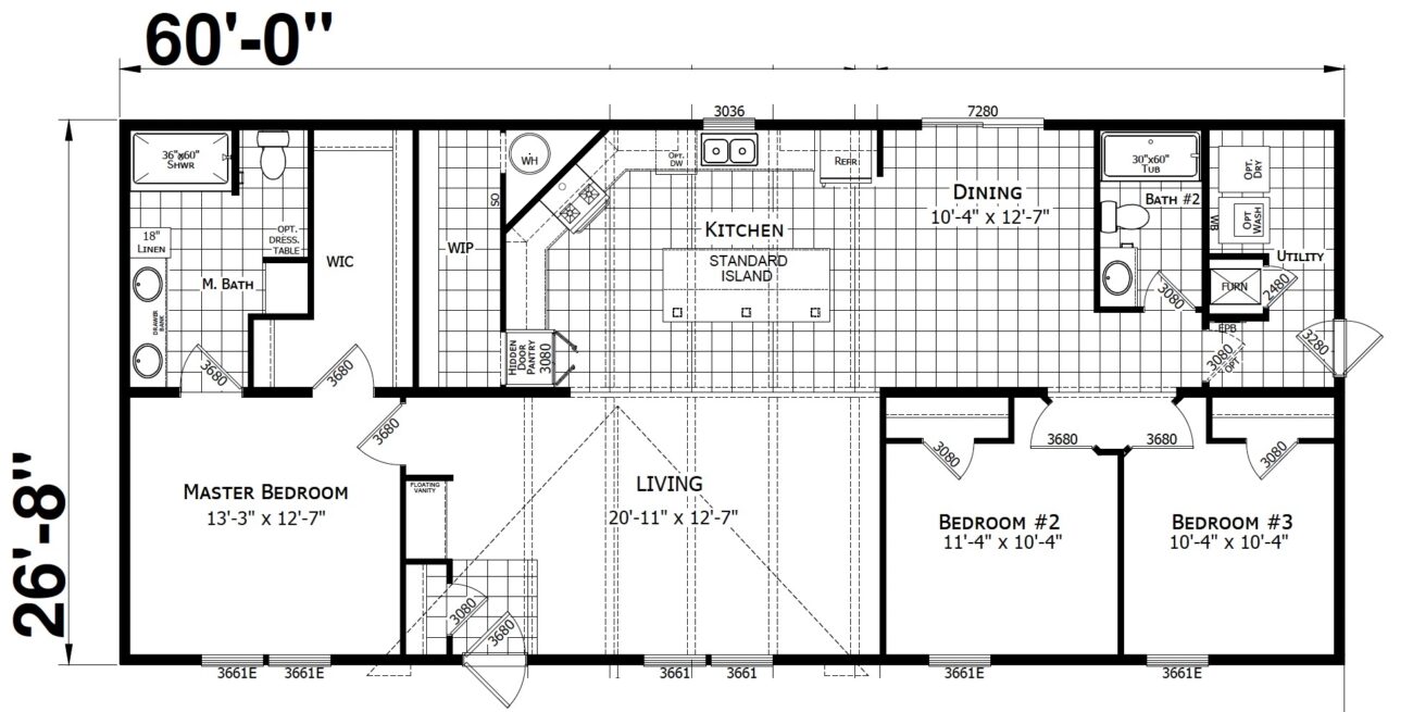 Champion ESDA26402 Floor Plan Greensburg