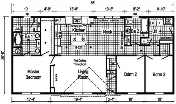 Commodore 3A2804P Floor Plan Greensburg