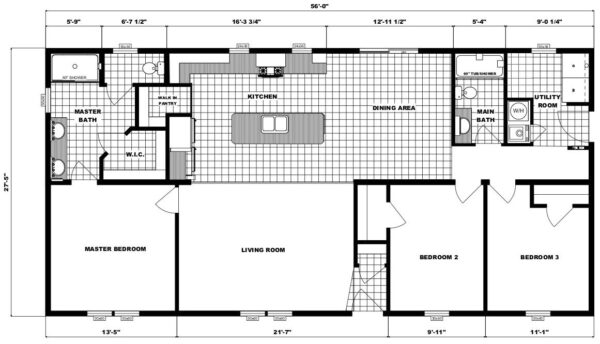 Pleasant Valley G-3465 Floor Plan Prospect