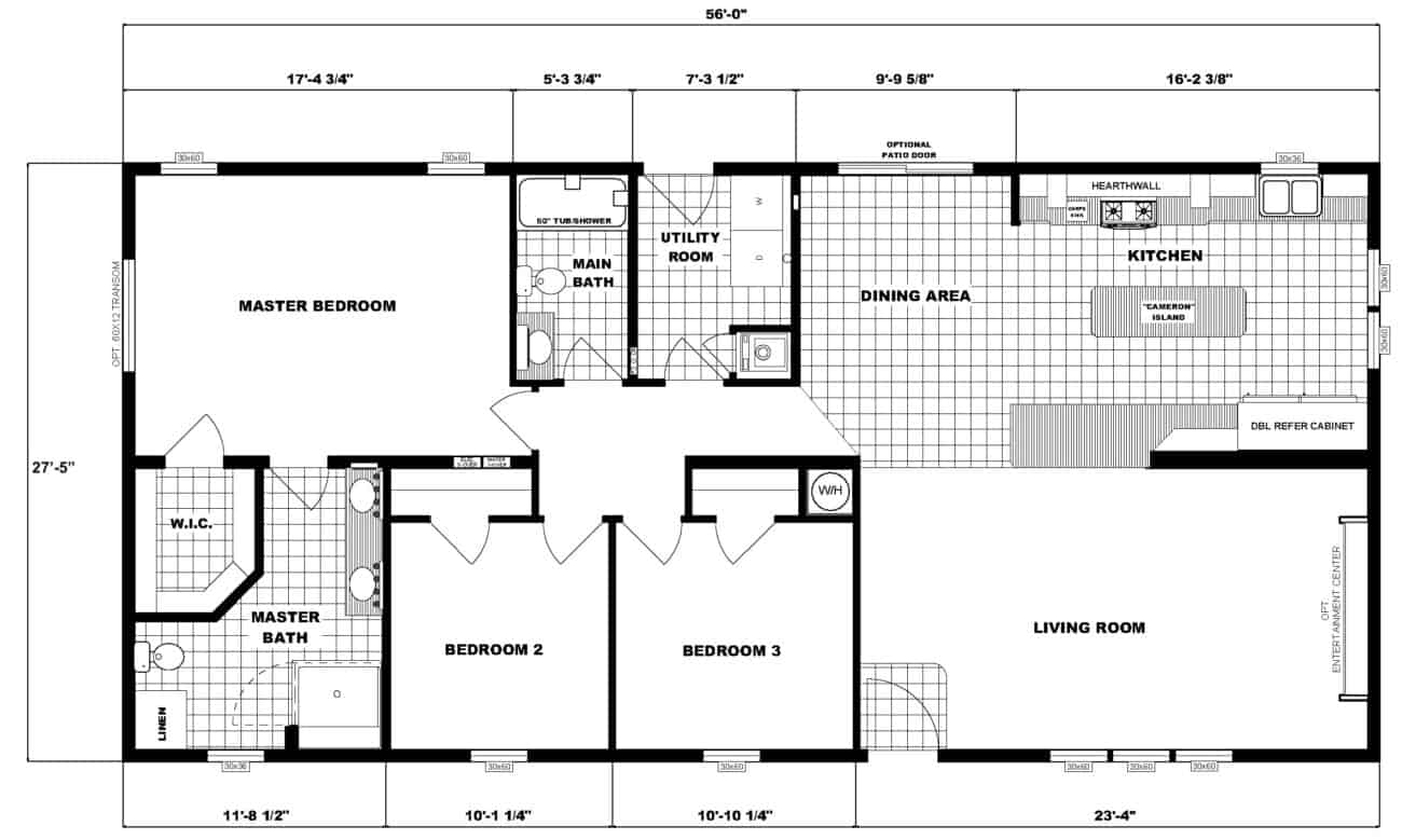 Pleasant Valley G3467 Sectional Home Riverview Homes, Inc.
