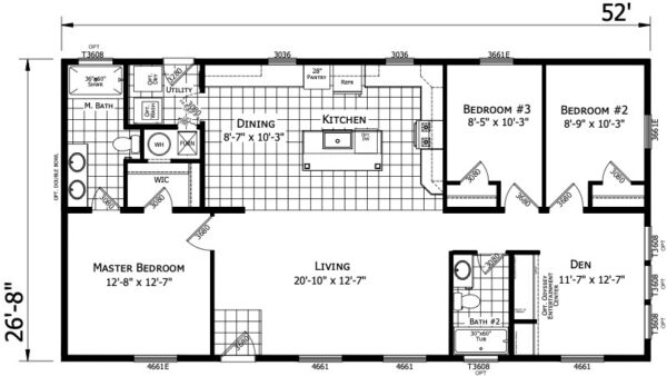 Champion ESDA25211 Floor Plan New Alexandria