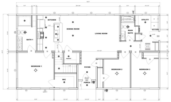 Pleasant Valley Kennebunk II Floor Plan