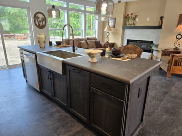New Era Chardonnay Kitchen Island Vandergrift