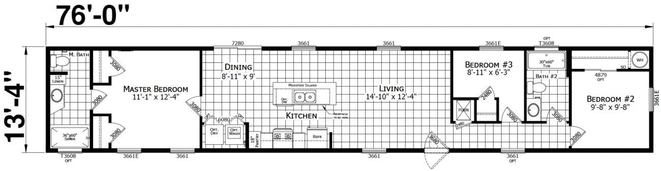 Champion ESSF27625 Floor Plan Greensburg