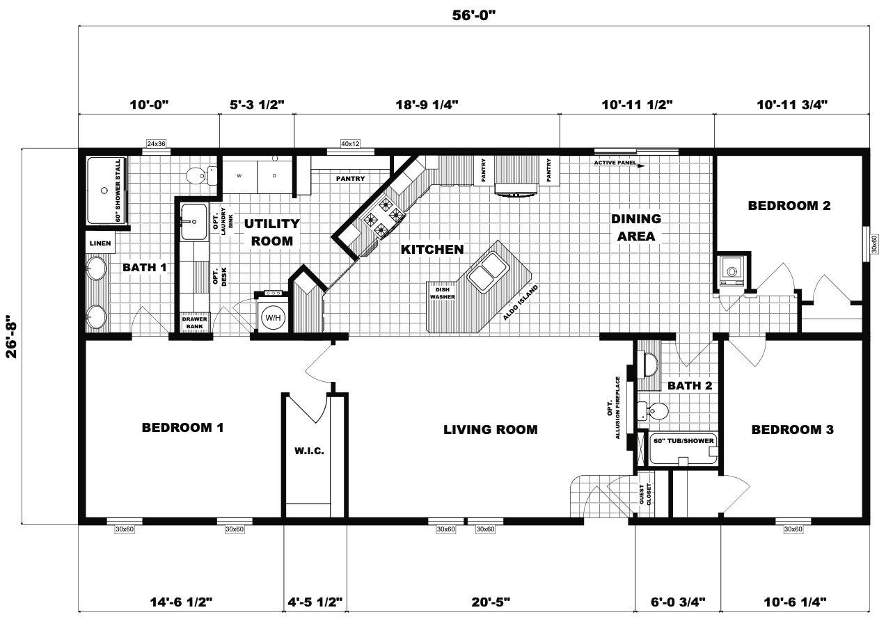 Pleasant Valley NETR G3549 Floor Plan